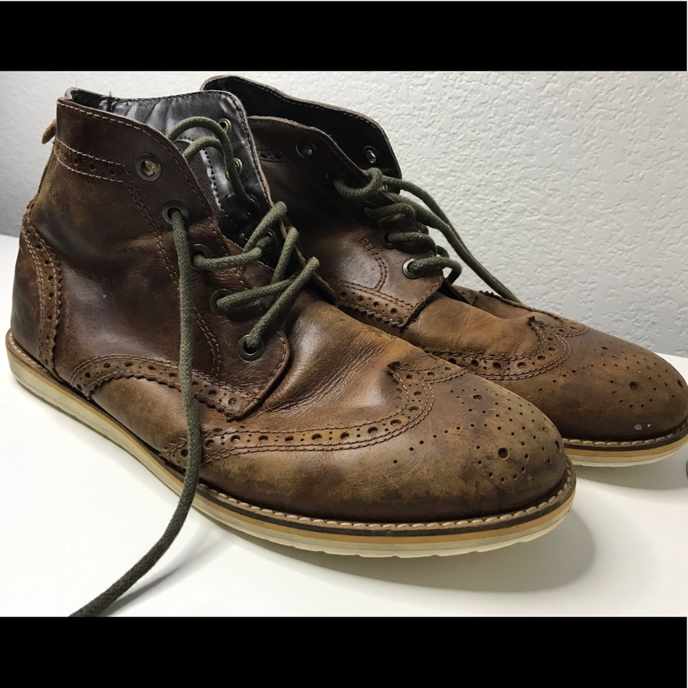 CRĒVO Boardwalk Wingtip Boot (Men’s Size 11)